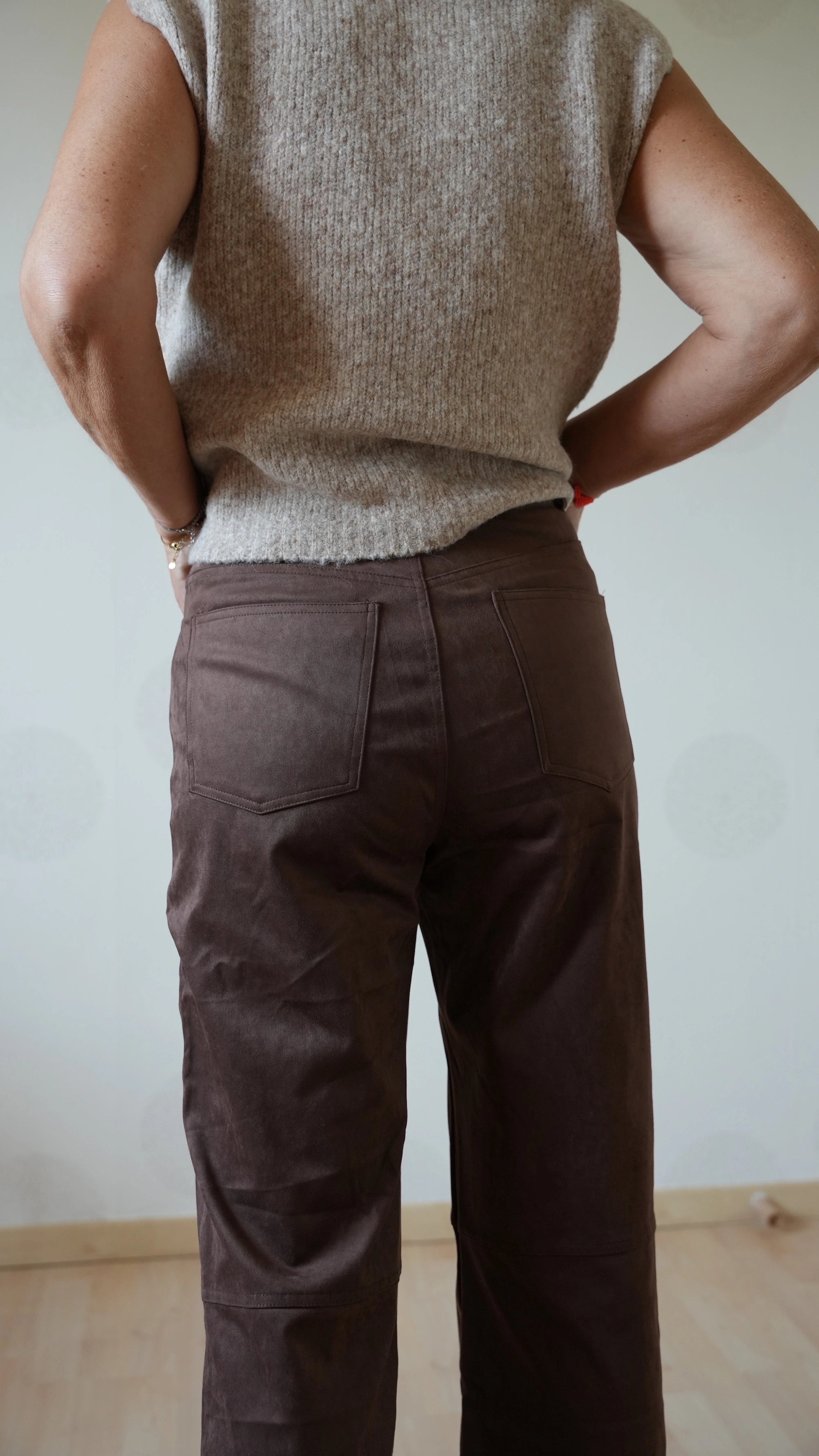 Pantalon suédine Nerida